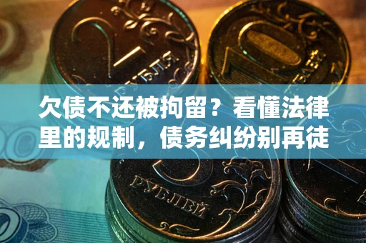 北京欠债不还被拘留？看懂法律里的规制，债务纠纷别再徒劳奔波