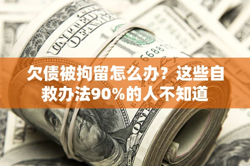 北京欠债被拘留怎么办？这些自救办法90%的人不知道