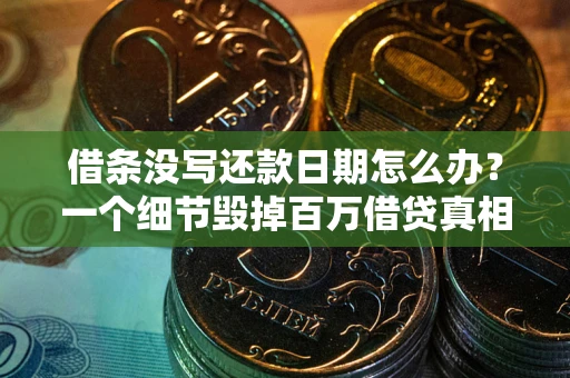 北京借条没写还款日期怎么办？一个细节毁掉百万借贷真相