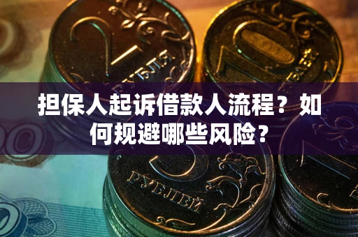 北京担保人起诉借款人流程？如何规避哪些风险？