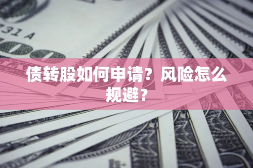北京债转股如何申请？风险怎么规避？